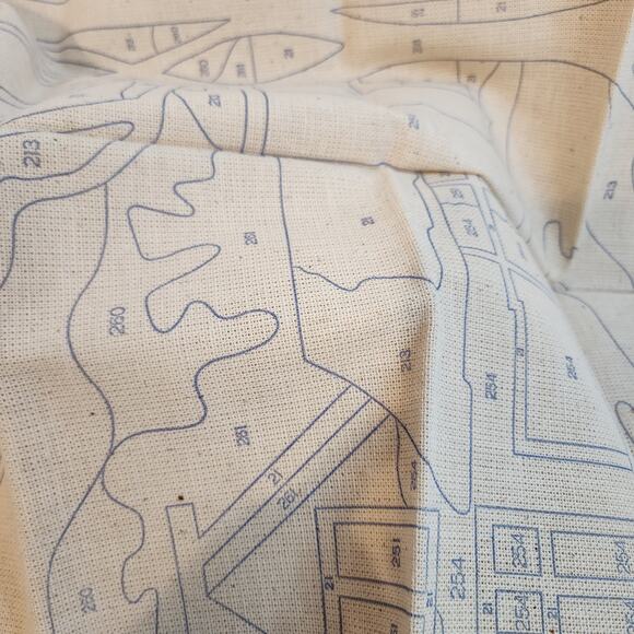 Vtg Aunt Lydia’s Red Barn Rug No 678 Punch Needle Foundation 24x36 Kit - Picture 10 of 10